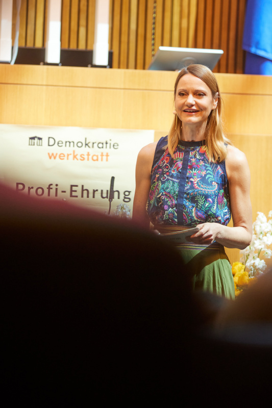 Moderation durch Katharina Kramer Agentur Müllers Freunde