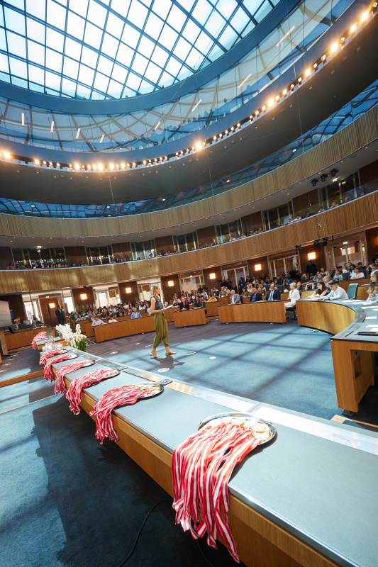 Moderation durch Katharina Kramer Agentur Müllers Freunde