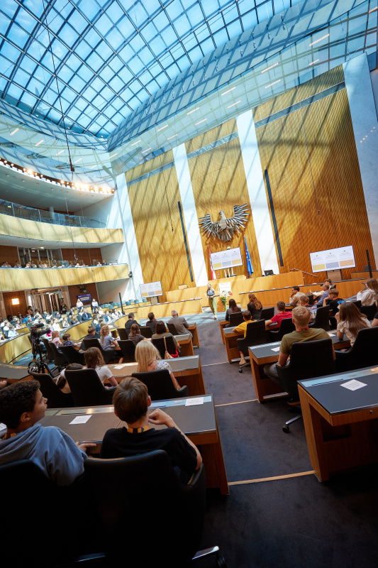 Moderation durch Katharina Kramer Agentur Müllers Freunde