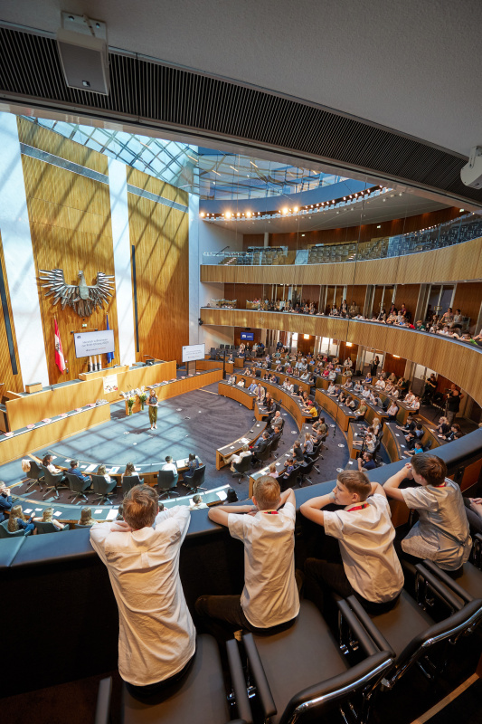 Moderation durch Katharina Kramer Agentur Müllers Freunde