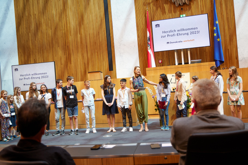 Feedback Schüler:innen über teilgenommene Online- und Präsenz- Werkstätten der Demokratiewerkstatt