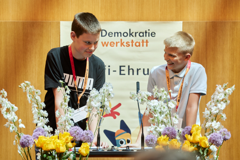 Feedback Schüler:innen über teilgenommene Online- und Präsenz- Werkstätten der Demokratiewerkstatt