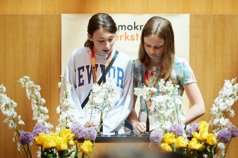 Feedback Schüler:innen über teilgenommene Online- und Präsenz- Werkstätten der Demokratiewerkstatt