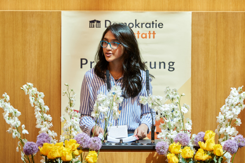 Feedback Schüler:innen über teilgenommene Online- und Präsenz- Werkstätten der Demokratiewerkstatt