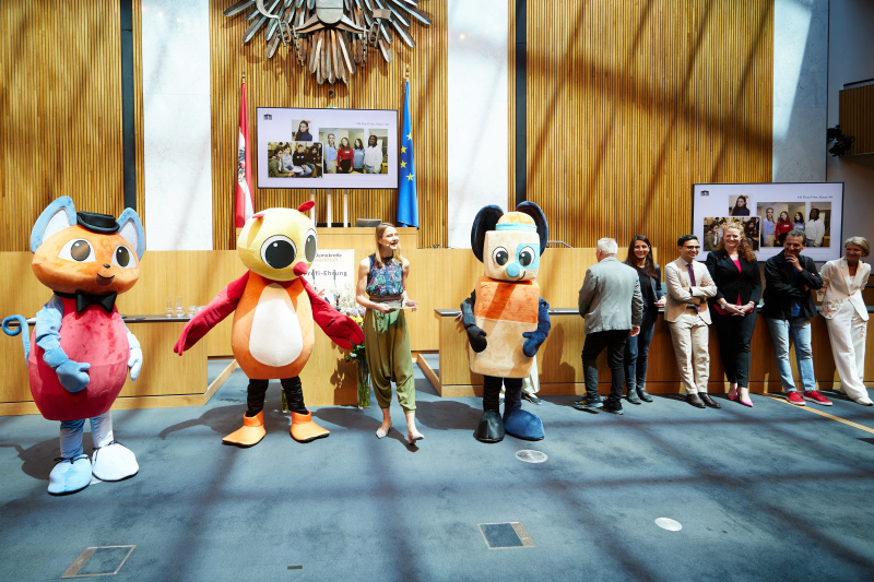 Moderation durch Katharina Kramer Agentur Müllers Freunde