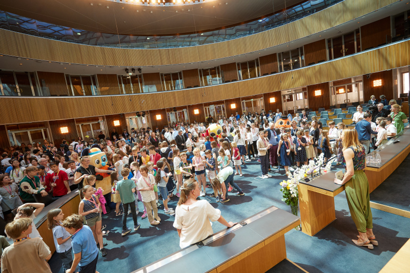 Moderation durch Katharina Kramer Agentur Müllers Freunde