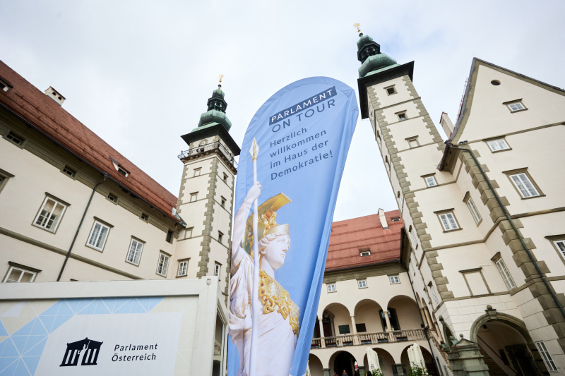 Eröffnung von „Parlament on Tour“ in Klagenfurt am Wörthersee