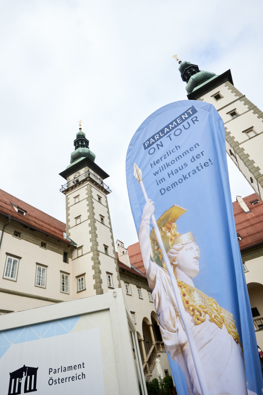 Eröffnung von „Parlament on Tour“ in Klagenfurt am Wörthersee