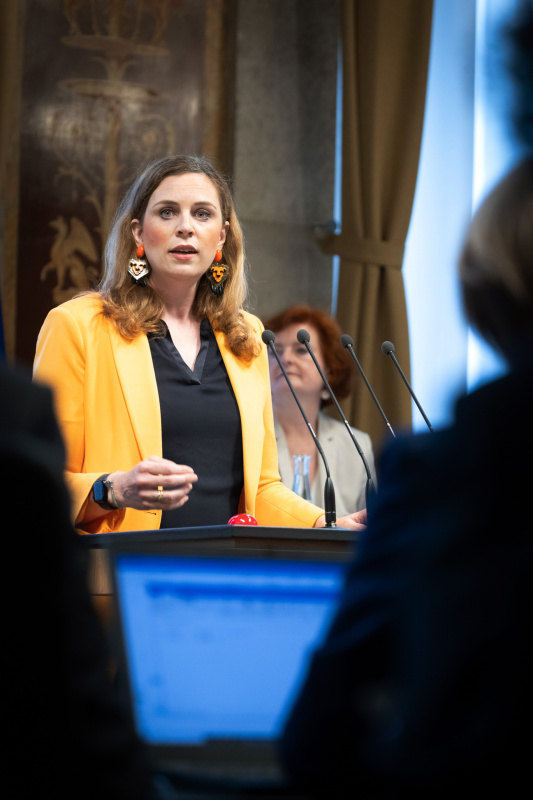 Bundesrätin Marlene Zeidler-Beck (ÖVP) am Redner:innenpult