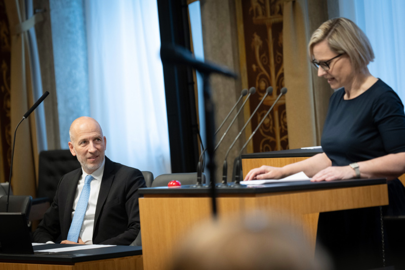 Am Redner:innenpult Bundesrätin Sandra Gerdenitsch (SPÖ)