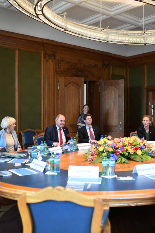 Treffen mit dem Vizepräsidenten der Schweizerischen Nationalbank Martin Schlegel