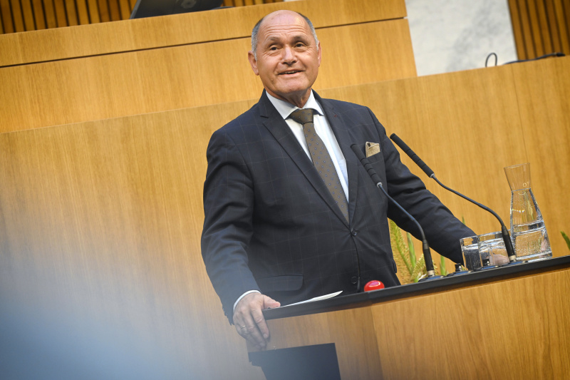 Eröffnungsworte. Nationalratspräsident Wolfgang Sobotka (ÖVP)