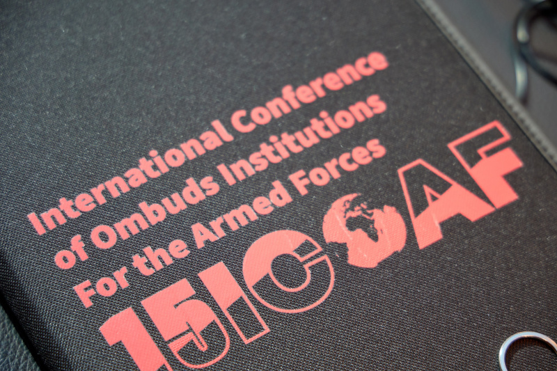 Programm for "The 15th International Conference of Ombuds Institutions for the Armed Forces – 15ICOAF"
