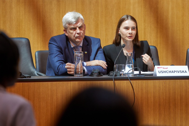 Session 2 - Mariia Ushchapivska, Representative of the Commissioner for the Observance of Human Rights in the System of Bodies of the Security, Defence Sector and Procedural Rights, Parliamentary Commissioner for Human Rights, Ukraine