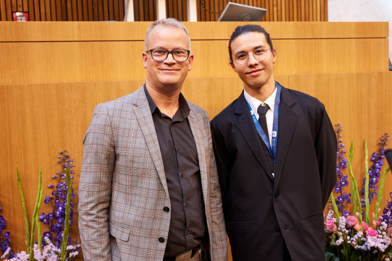 Session 3 - from left: Dietmar Nestlang, Director of ICT & Innovation & Infrastructure, Parliamentary Administration, Austria,  Daniel Reimers, Programme Manager, DCAF – Geneva Centre for Security Sector Governance