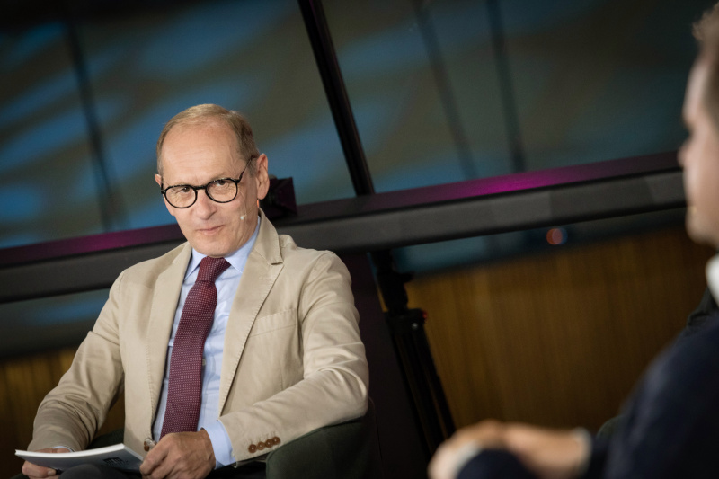 Moderator Gerald Groß