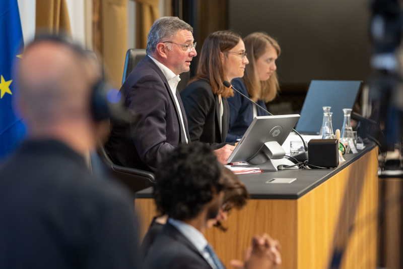 Am Wort: Obmann Jörg Leichtfried (SPÖ)