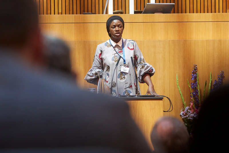 Session 5, speech by Halimatou Dibba, Commissioner of the National Human Rights Commission, The Gambia