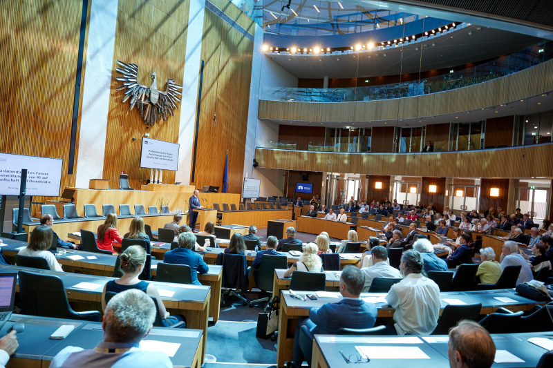 Eröffnungsworte von Nationalratspräsident Wolfgang Sobotka (ÖVP)