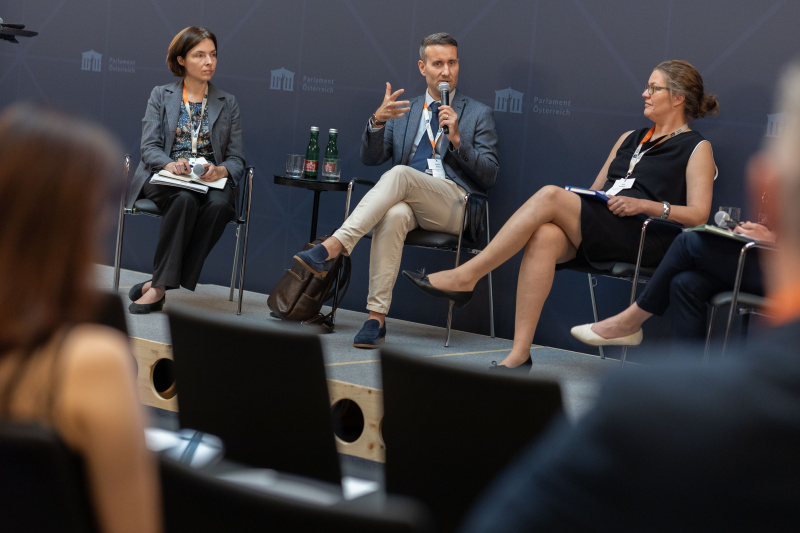 Panel Session: "The role of parliaments in international relations".Am Wort: Davor Jancic