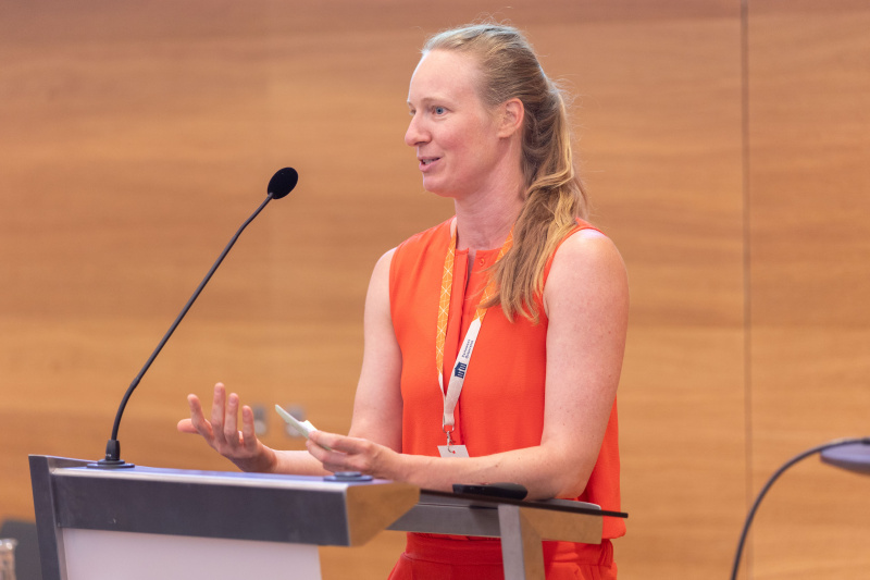 "Forschungsjahr im Parlament": Presentation of the selected research project and researcher. Am Wort: Bianca Winkler