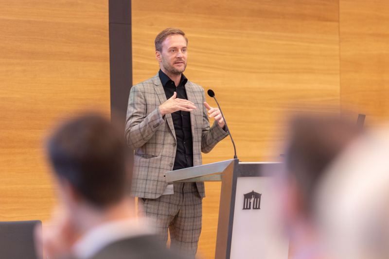 "Forschungsjahr im Parlament": Presentation of the selected research project and researcher