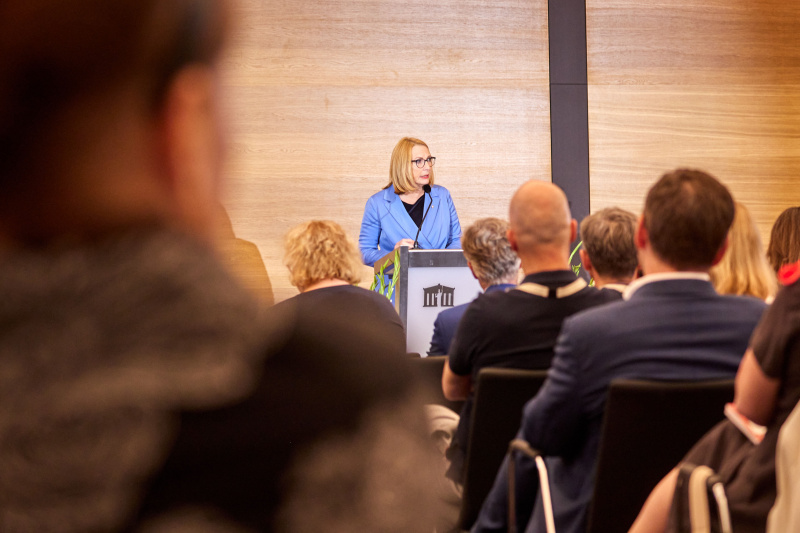 Eröffnungsworte von Zweiter Nationalratspräsidentin Doris Bures (SPÖ)