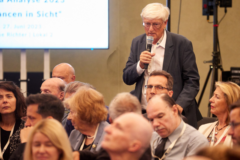 Fragerunde unter Beteiligung des Publikums