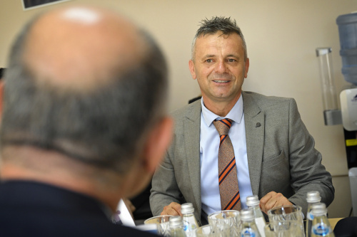 Besuch des Nationalratspräsidenten in Albanien Parlament Österreich