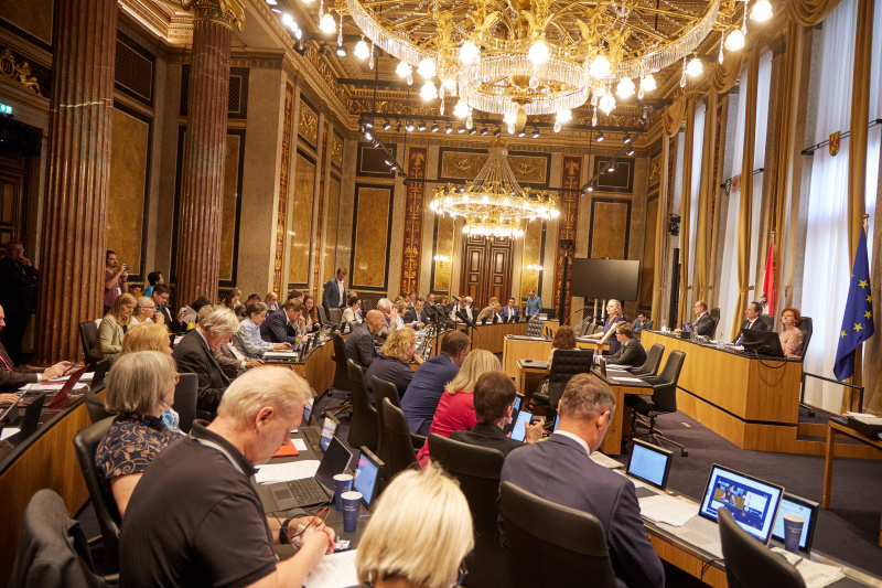 Am Rednerpult Bundesrätin Daniela Gruber-Pruner (SPÖ)