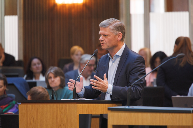 Fragestellung Nationalratsabgeordneter Andreas Hanger (ÖVP)