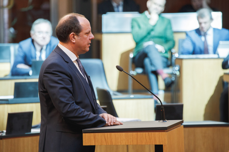 Fragestellung Nationalratsabgeordneter Christoph Stark (ÖVP)