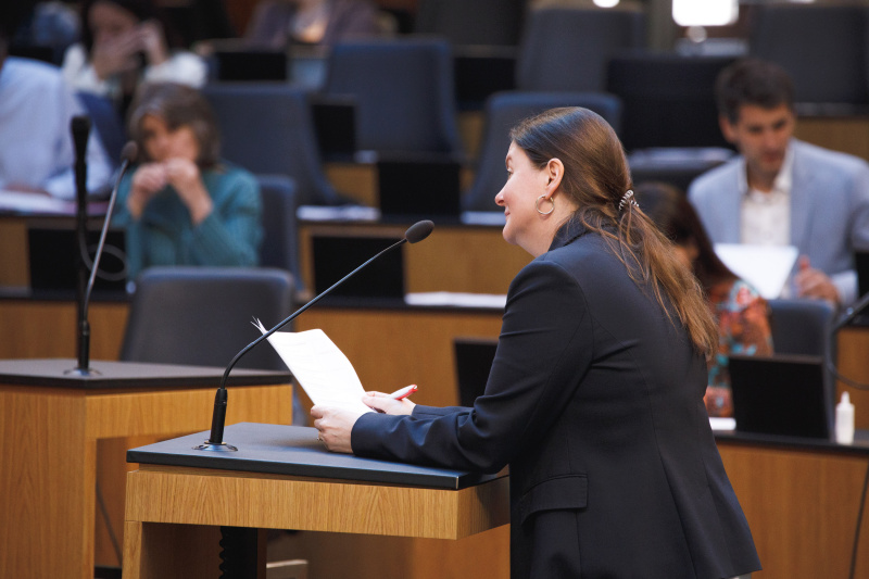 Fragestellung NNationalratsabgeordnete Karin Doppelbauer (NEOS)