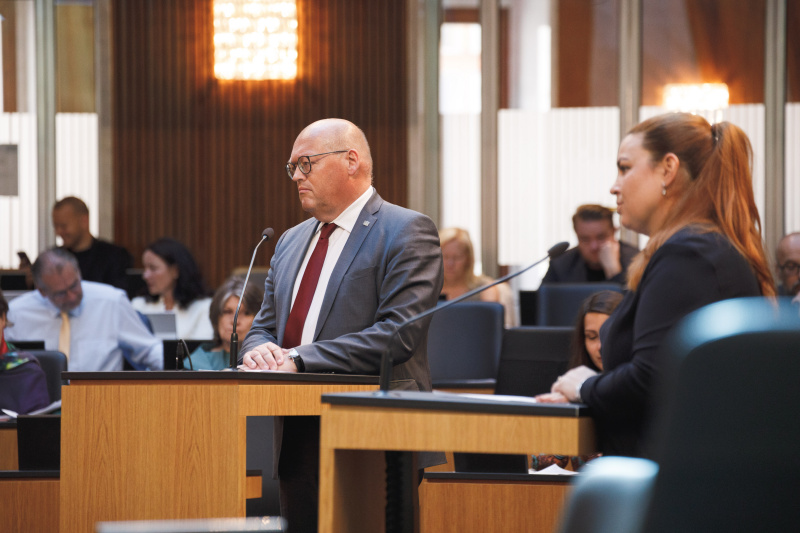 Fragestellung Nationalratsabgeordneter Laurenz Pöttinger (ÖVP)