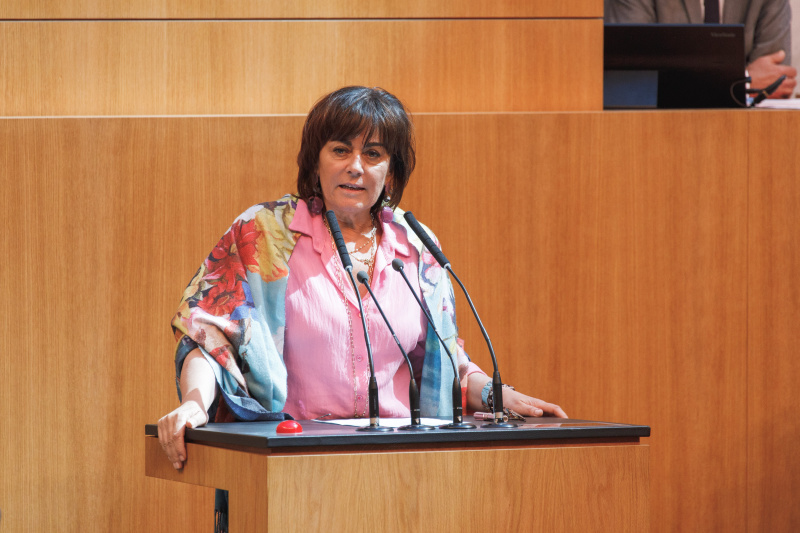 Am Rednerpult Nationalratsabgeordnete Petra Oberrauner (SPÖ)