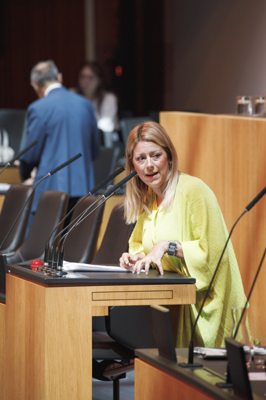 Am Rednerpult Nationalratsabgeordnete Katharina Kucharowits (SPÖ)