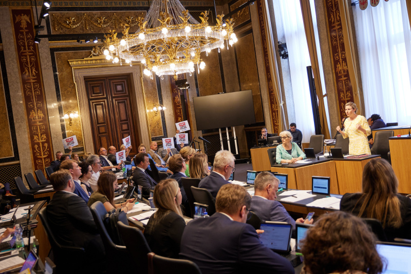 Rede von Integrationsministerin Susanne Raab (ÖVP)