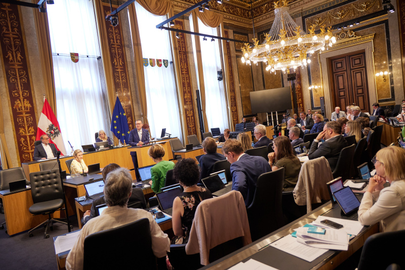 Am Rednerpult Bundesrat Matthias Zauner (ÖVP)