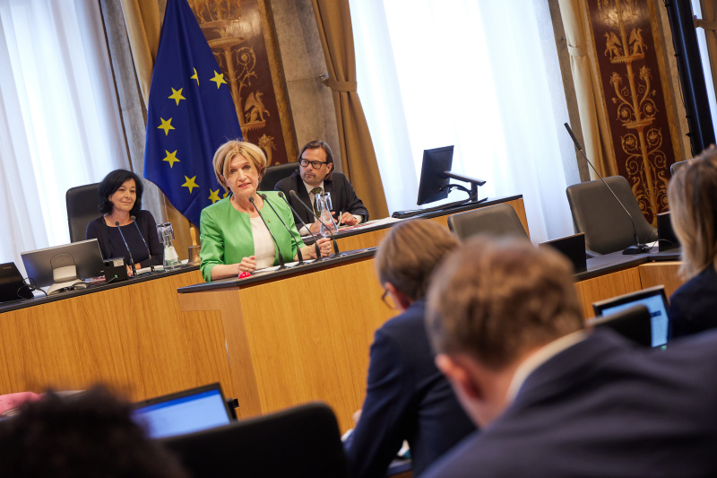 Am Rednerpult Bundesrätin Andrea Eder-Gitschthaler (ÖVP)
