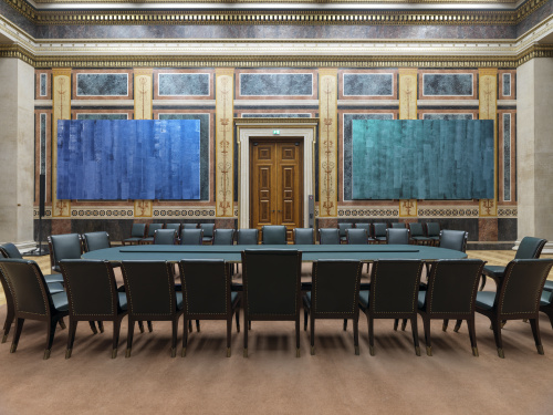 Kunst im Parlament - Heimo Zobernig: 'Interferenzen'