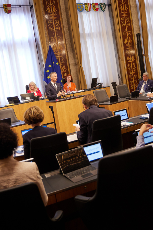 Am Rednerpult Bundesrat Harald Himmer (ÖVP)