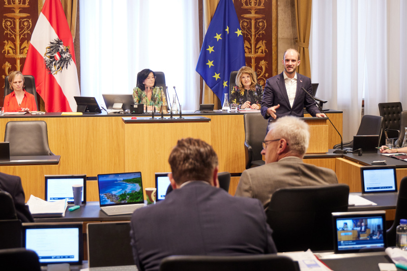 Rede von Staatssekretär Florian Tursky (ÖVP)