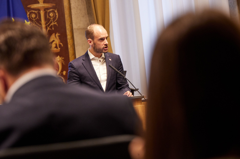 Rede von Staatssekretär Florian Tursky (ÖVP)