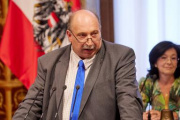 Am Rednerpult Bundesrat Michael Bernard (FPÖ)