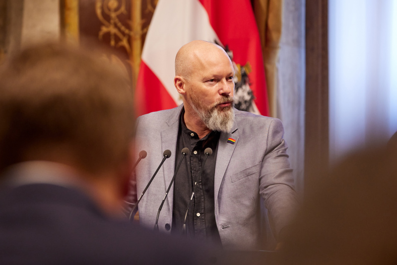 Am Rednerpult Marco Schreuder (GRÜNE)