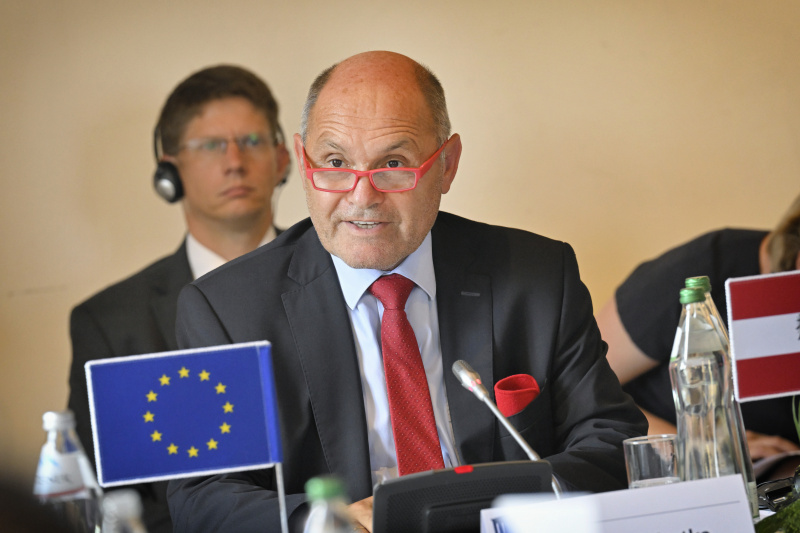 Arbeitsgespräch. Nationalratspräsident Wolfgang Sobotka (ÖVP)