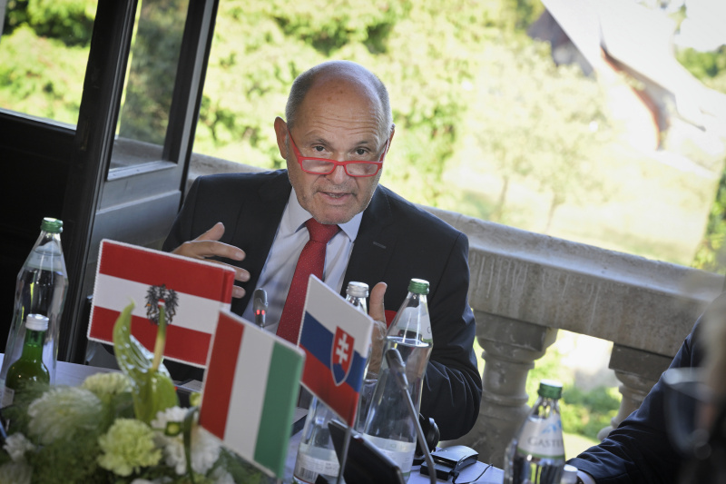 Pressegespräch. Nationalratspräsident Wolfgang Sobotka (ÖVP)