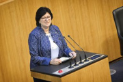 Am Rednerpult: Nationalratsabgeordnete Rosa Ecker (FPÖ)