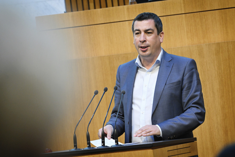 Am Rednerpult: MEP Günther Sidl (SPÖ)