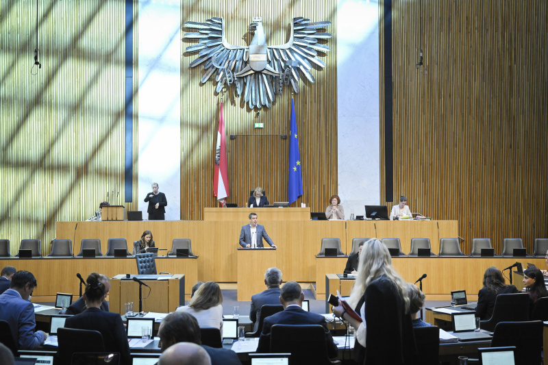 Am Rednerpult: MEP Günther Sidl (SPÖ)